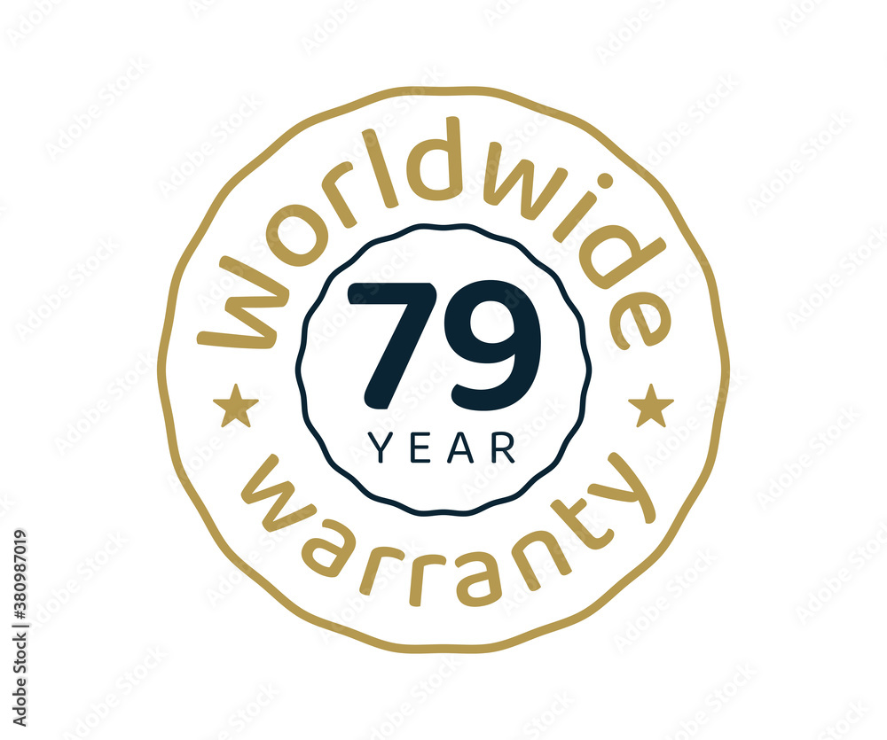 79 years worldwide warranty, 79 years global warranty