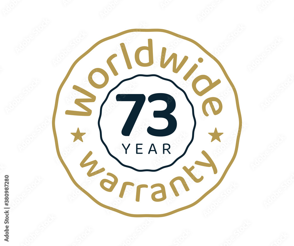 73 years worldwide warranty, 73 years global warranty