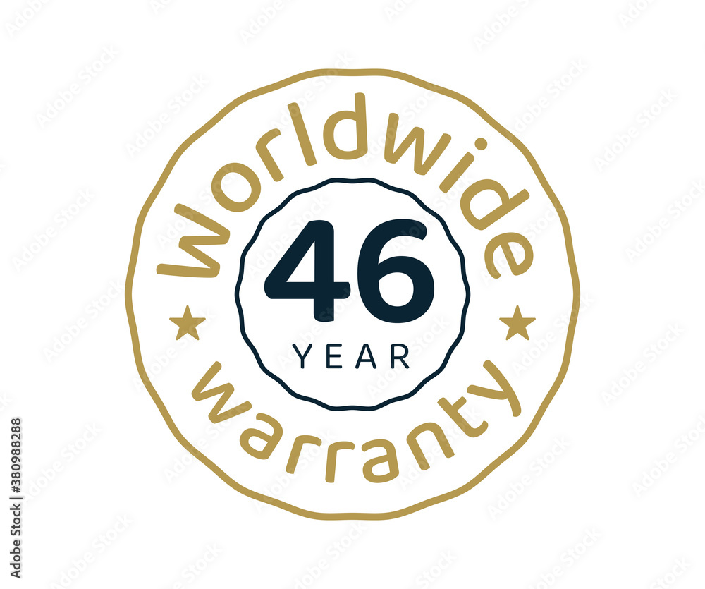 46 years worldwide warranty, 46 years global warranty