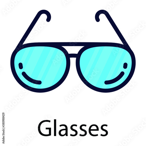 glasses illustration
