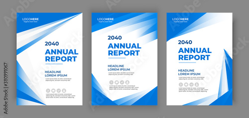 Corporate abstract Annual Report set, Brochure cover, Folder cover, Magazine, Poster, flyer, business proposal cover, portpolio cover, A4 template presentation, vector