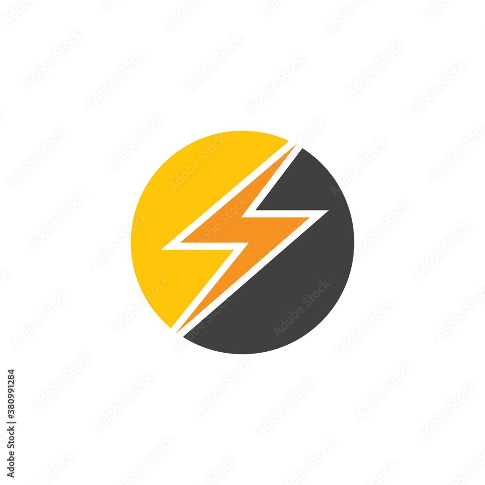 Lightning Logo Template Lightning Logo Template