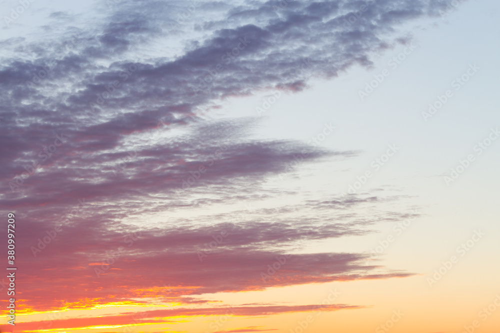 Beautiful clouds on the sky Beautiful clouds on the sky