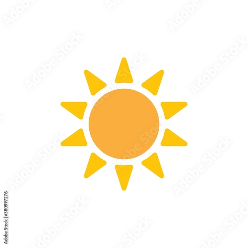 sun illustration logo