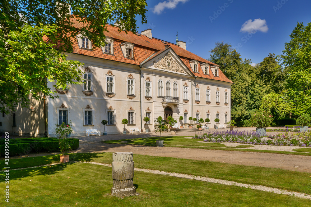 Baroque palace in Nieborow, Poland