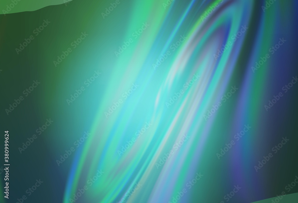 Light Blue, Green vector abstract bright texture. Modern abstract illustration with gradient. Smart design for your work.