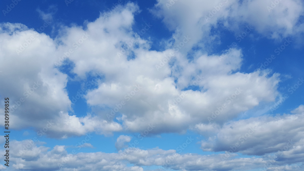 blue dramatic cloudy sky heaven