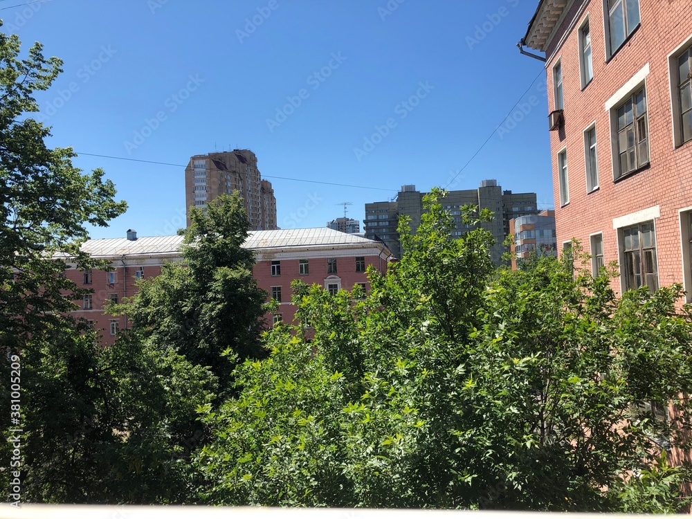 building in the park