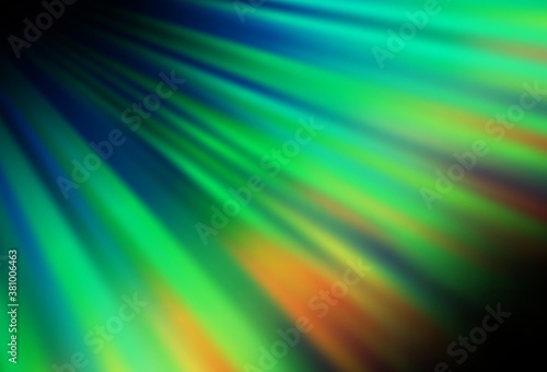 Dark Blue, Green vector layout with flat lines.