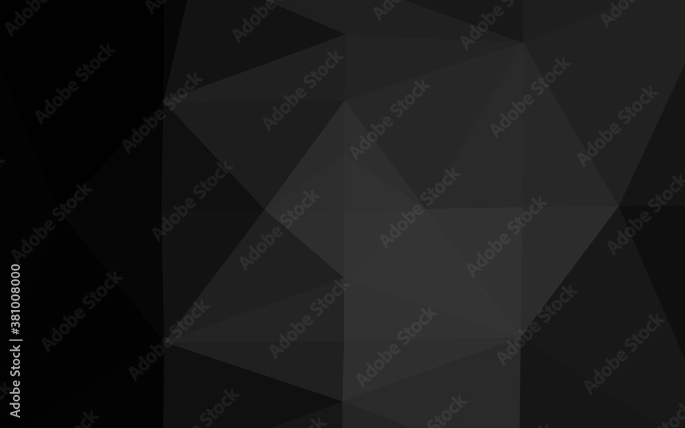 Dark Silver, Gray vector blurry triangle texture. Shining illustration, which consist of triangles. Completely new template for your business design. Dark Silver, Gray vector blurry triangle texture. Shining illustration, which consist of triangles. Completely new template for your business design.
