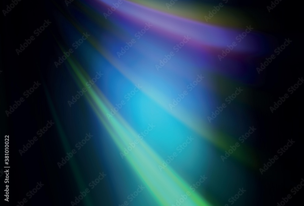 Dark Blue, Green vector blurred pattern. Dark Blue, Green vector blurred pattern.