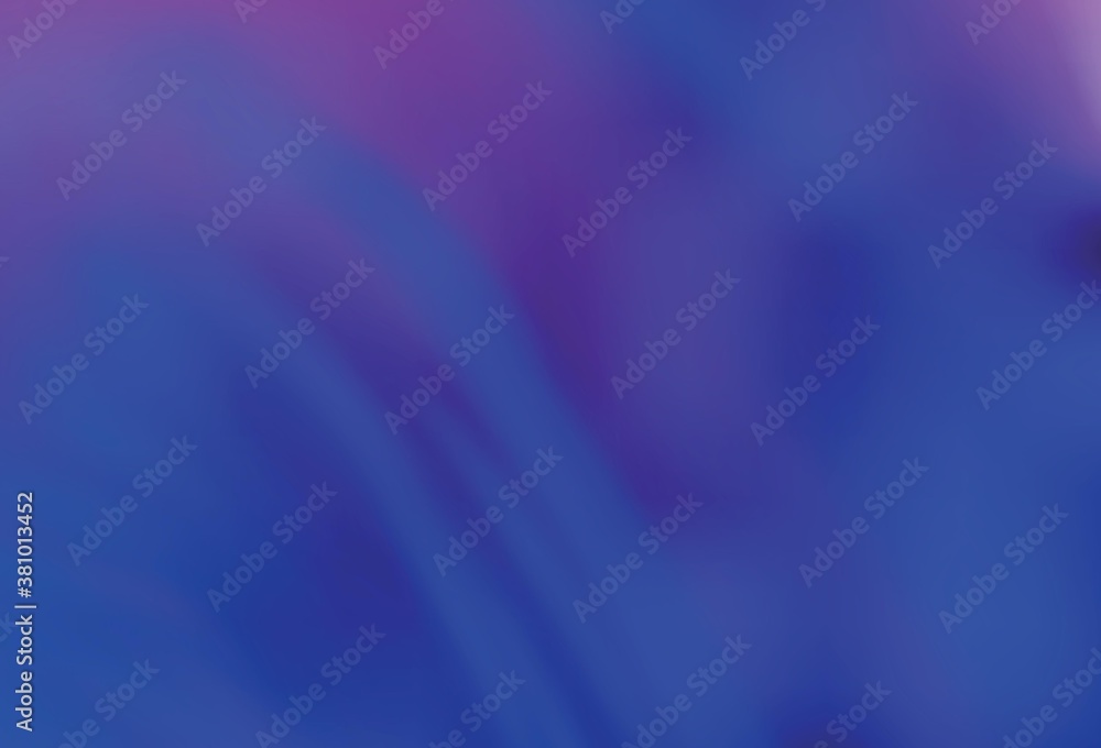Light Purple, Pink vector blurred shine abstract background.