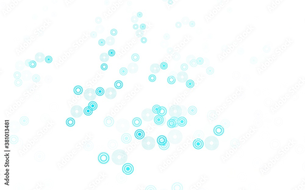 Light Pink, Blue vector backdrop with dots.