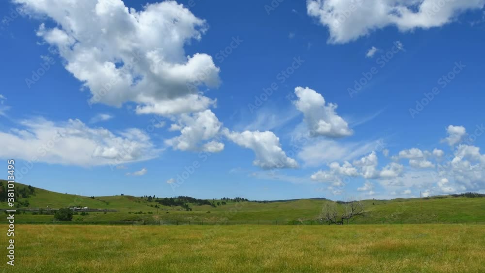 A timelapse of clouds at Custer State Park, South Dakota. Camera locked. A timelapse of clouds at Custer State Park, South Dakota. Camera locked.