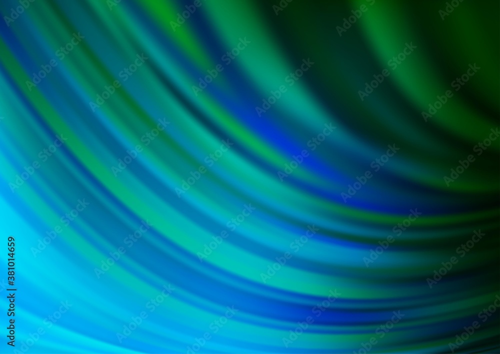 Light Blue, Green vector background with bent lines. An elegant bright illustration with gradient. Textured wave pattern for backgrounds. Light Blue, Green vector background with bent lines. An elegant bright illustration with gradient. Textured wave pattern for backgrounds.