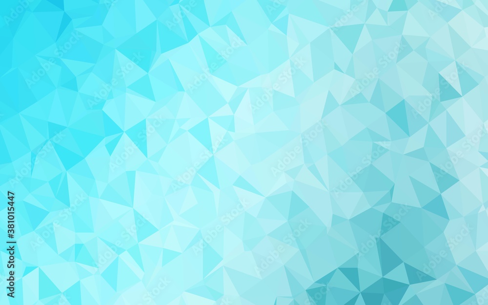 Light BLUE vector polygon abstract backdrop. Brand new colorful illustration in with gradient. Template for your brand book. Light BLUE vector polygon abstract backdrop. Brand new colorful illustration in with gradient. Template for your brand book.