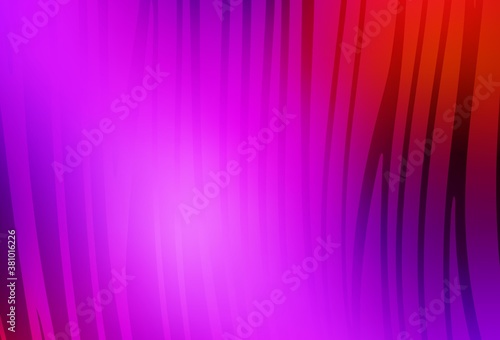 Light Pink, Red vector layout with wry lines.