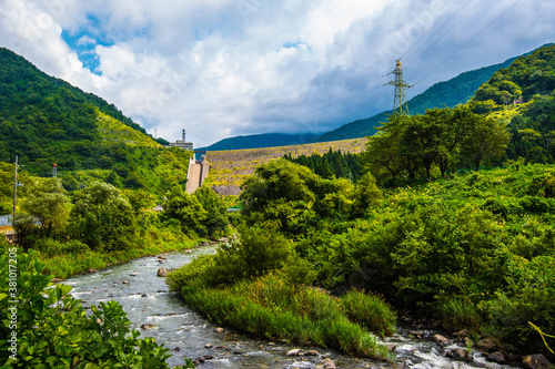 Countryside dam