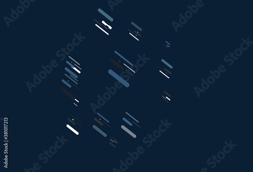 Light BLUE vector background with straight lines.
