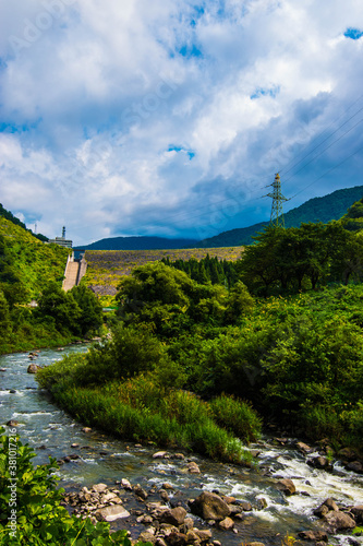 Countryside dam