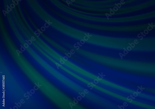 Dark BLUE vector abstract blurred background. An elegant bright illustration with gradient. A completely new design for your business.