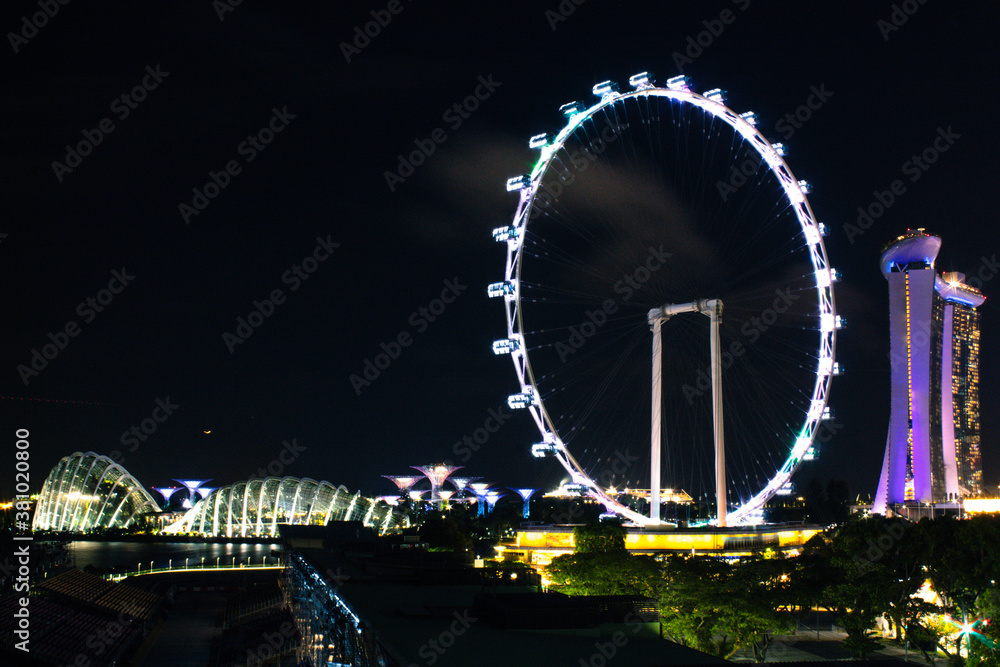 New Years Eve Celebration Countdown at Singapore 2020 