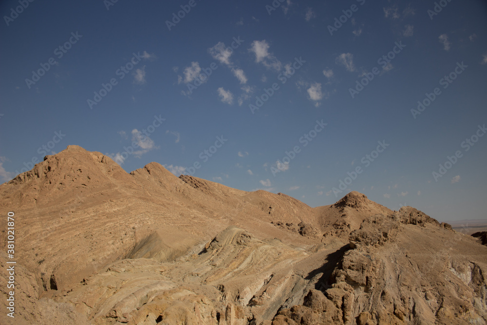 landscape in desert