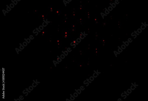 Dark Red vector template with square style.