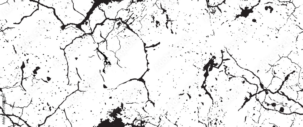 Naklejka premium Distressed Grunge Texture. Seamless Pattern.