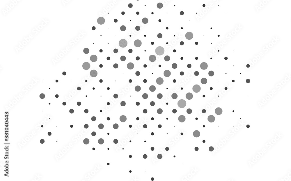 Light Silver, Gray vector layout with circle shapes. Glitter abstract illustration with blurred drops of rain. Pattern for ads, leaflets. Light Silver, Gray vector layout with circle shapes. Glitter abstract illustration with blurred drops of rain. Pattern for ads, leaflets.