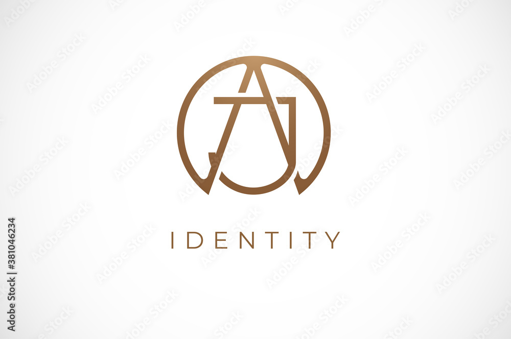Abstract initial letter J and A logo,usable for branding and business logos, Flat Logo Design Template, vector illustration Abstract initial letter J and A logo,usable for branding and business logos, Flat Logo Design Template, vector illustration