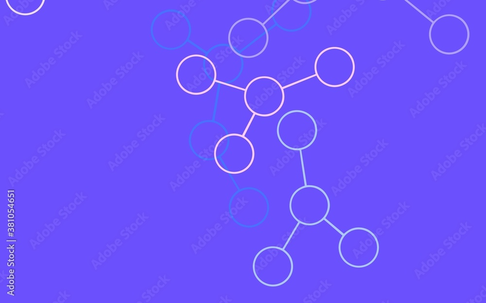Light Blue, Red vector background with forms of artificial intelligence. Light Blue, Red vector background with forms of artificial intelligence.