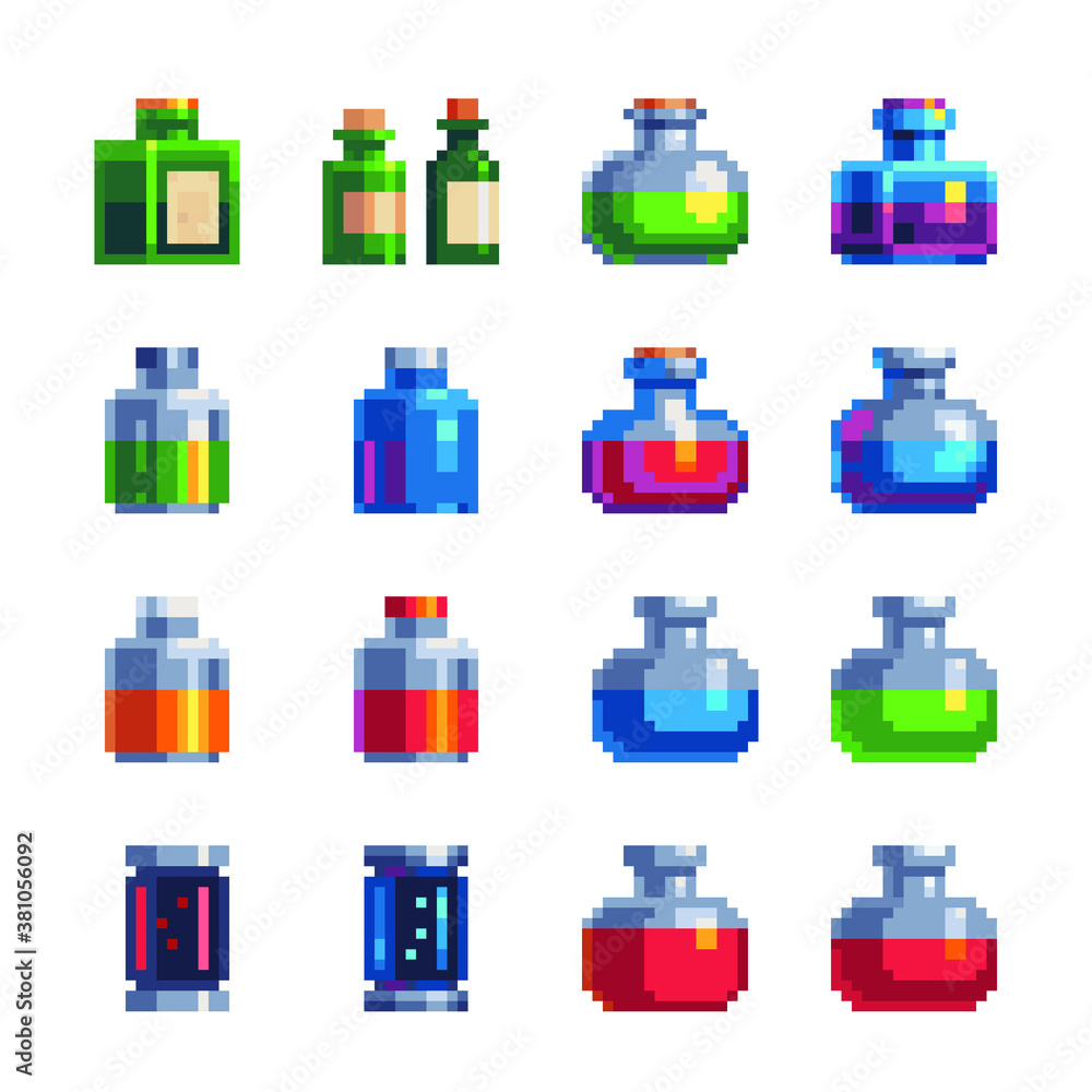 Pixel Sprite Ilustrações, Vetores E Clipart De Stock – (1,485