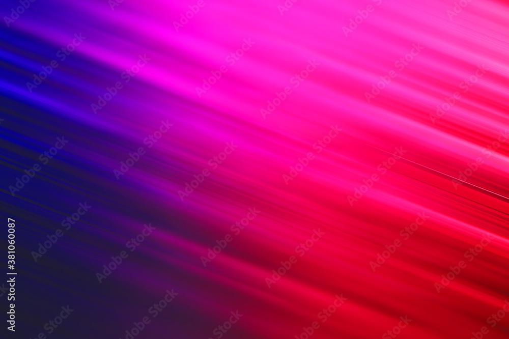Fototapeta premium Abstract blurry image of Red and blue lighting effect background.