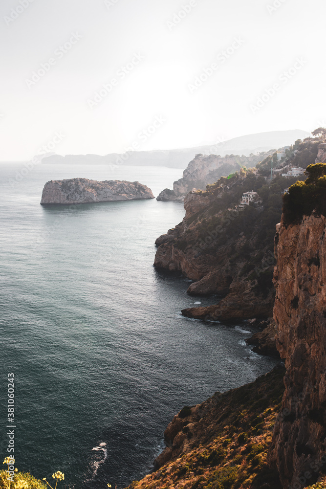 Beautiful cliffs in Javea, Valencia. Beautiful cliffs in Javea, Valencia.