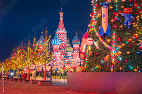 Photography Christmas fair in Moscow