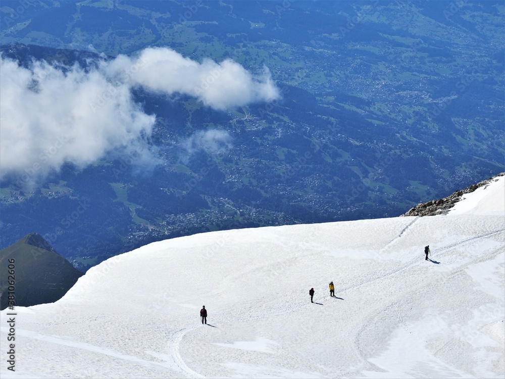 フランス･モンブラン登山