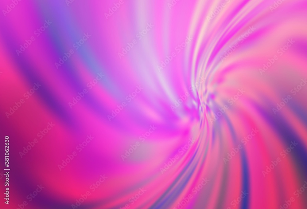 Obraz premium Light Pink vector abstract blurred background.