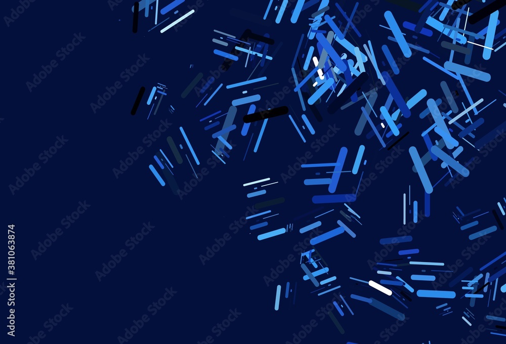 Light BLUE vector layout with flat lines. Light BLUE vector layout with flat lines.