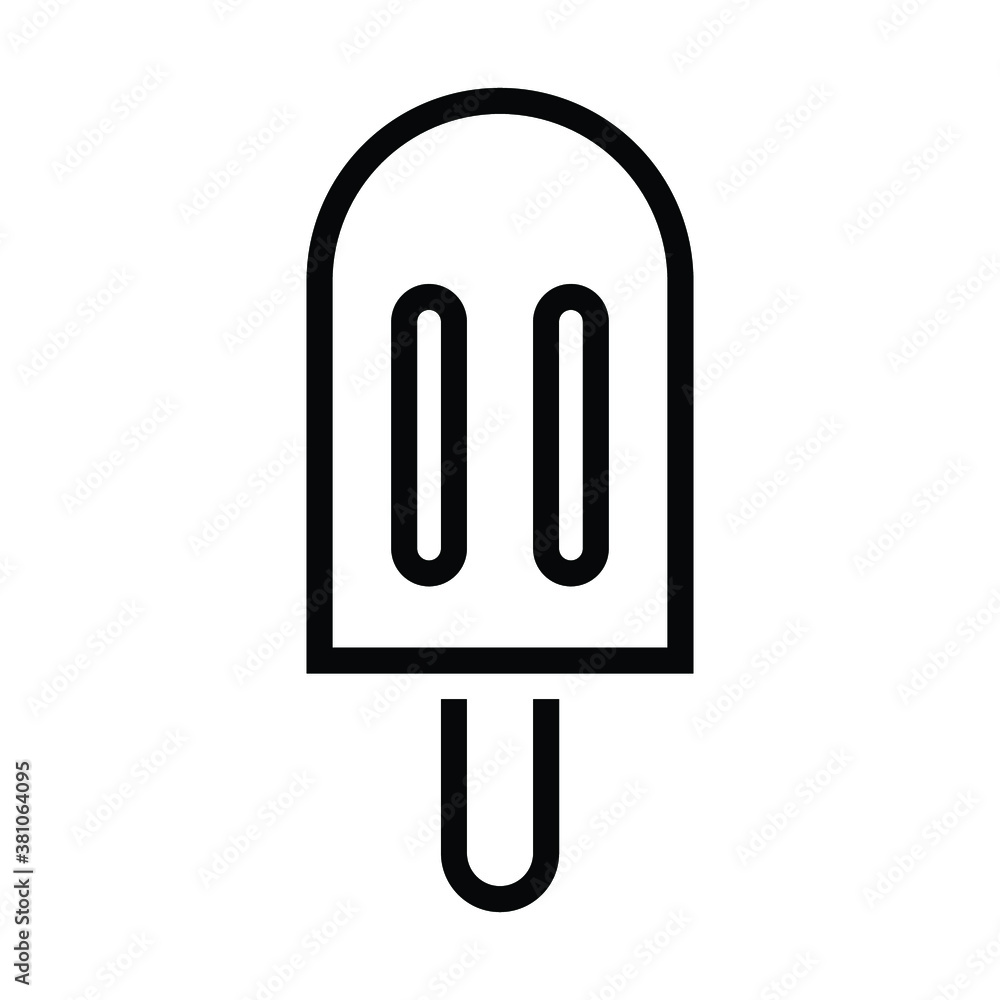 ice cream vector line icon ice cream vector line icon