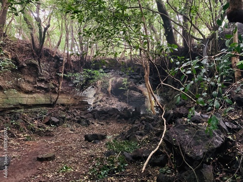 volcanic cave in jeju island