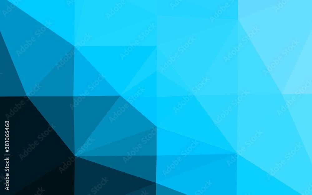 Light BLUE vector low poly layout. A sample with polygonal shapes. Template for a cell phone background. Light BLUE vector low poly layout. A sample with polygonal shapes. Template for a cell phone background.