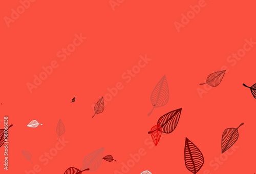 Light Red vector hand painted texture.