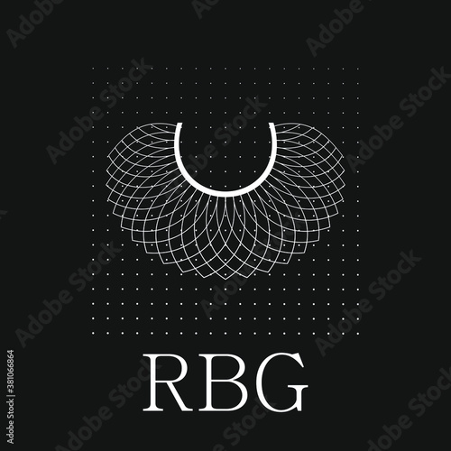 Lace RBG background, banner, poster, sticker, t-shirt design	