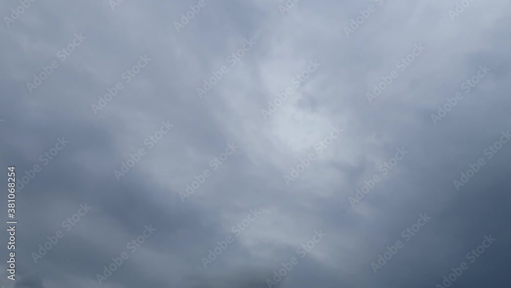 Dramatic stormy dark grey clouds & moody scary white cloudscape before thunder rain storm or hurricane in monsoon season or autumn rainy day on creepy atmospheric horizon, Slow Motion B-roll TimeLapse Dramatic stormy dark grey clouds & moody scary white cloudscape before thunder rain storm or hurricane in monsoon season or autumn rainy day on creepy atmospheric horizon, Slow Motion B-roll TimeLapse