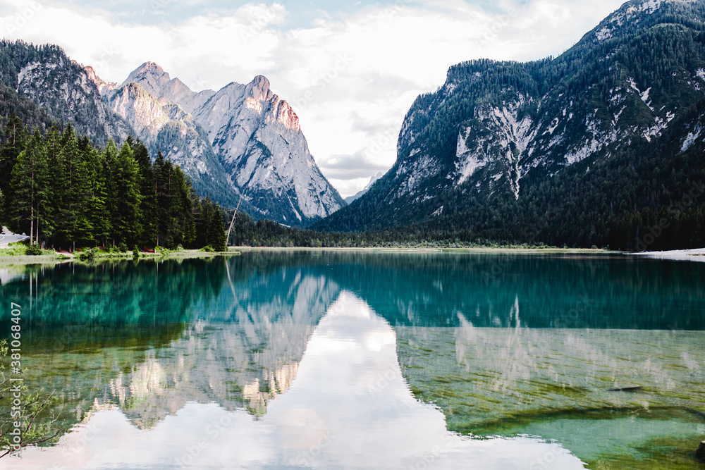 Naklejka premium Dolomitas, Italia.