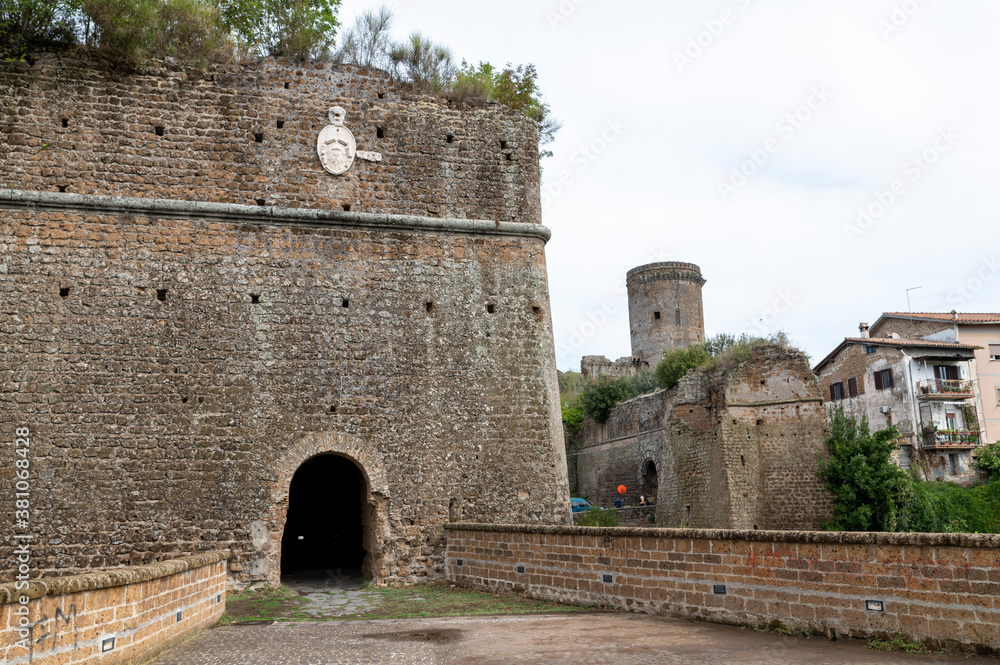 Borgia castle in the town of Nepi