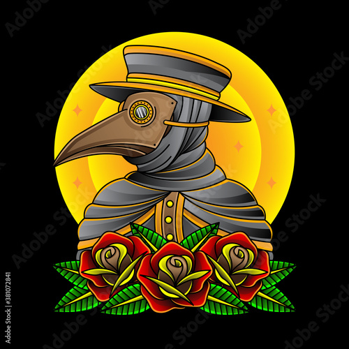 plague doctor tattoos