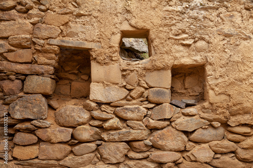 Ollantaytambo Archaeological Site, Inca ruins, Peru photo