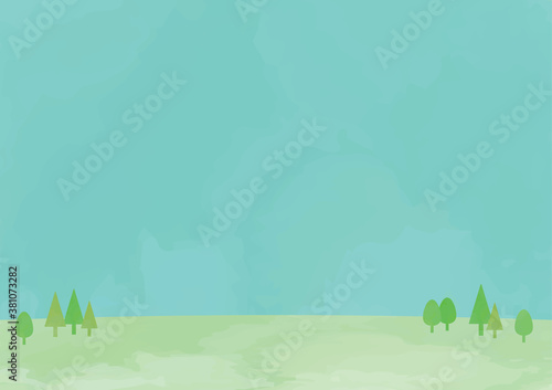 野原背景イラスト